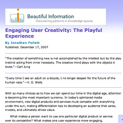 Engaging User Creativity: The Playful Experience